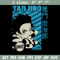 Tanjiro Poster Embroidery Design, Demon slayer Embroidery,Embroidery File, Anime Embroidery, Digital download.jpg