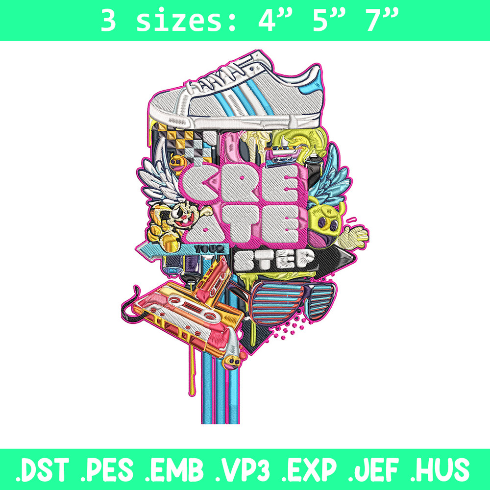 Adidas art Embroidery Design, Adidas Embroidery, Embroidery File, Anime Embroidery, Anime shirt, Digital download..jpg