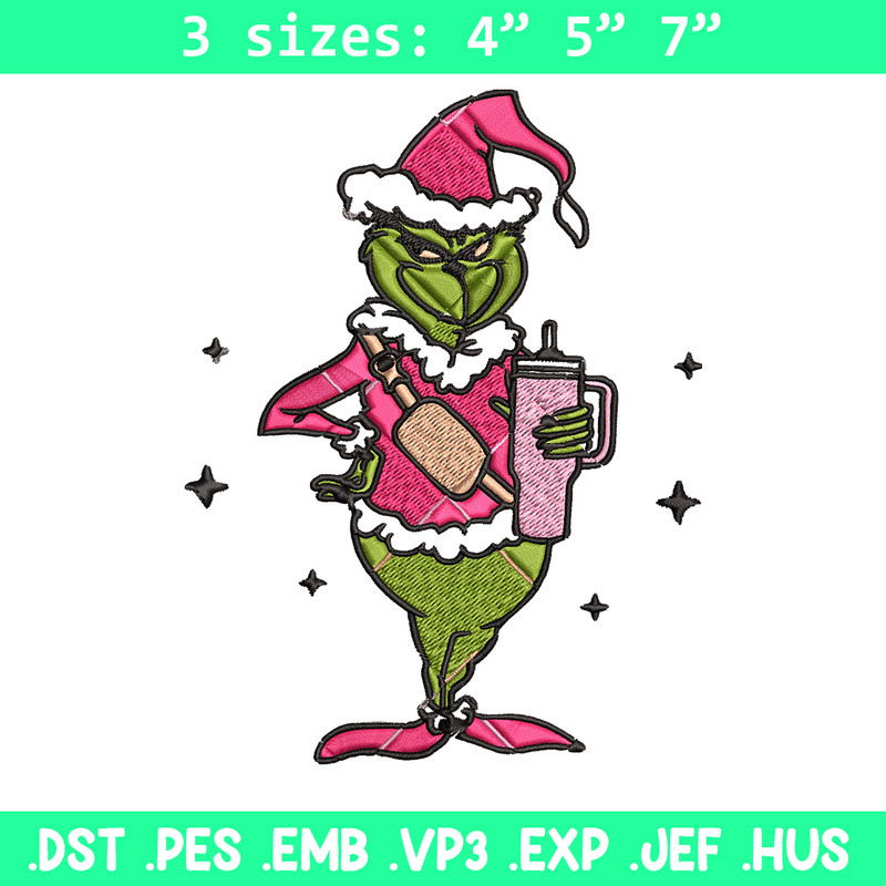 Chrismas grinch Embroidery Design, Grinch Embroidery, Embroidery File, Brand Embroidery, Logo shirt, Digital download.jpg