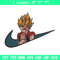Gogeta x nike Embroidery Design, Dragonball Embroidery, Embroidery File, Nike Embroidery, Anime shirt, Digital download.jpg