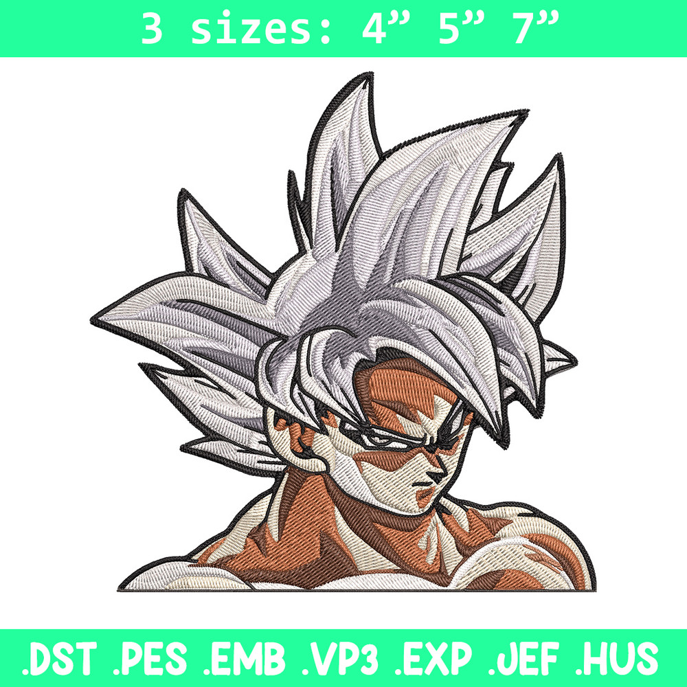 Goku mui Embroidery Design, Dragonball Embroidery, Embroidery File, Anime Embroidery, Anime shirt, Digital download.jpg