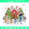 Bluey family Embroidery Design,Bluey Embroidery, Embroidery File, Chrismas Embroidery, Anime shirt, Digital download.jpg