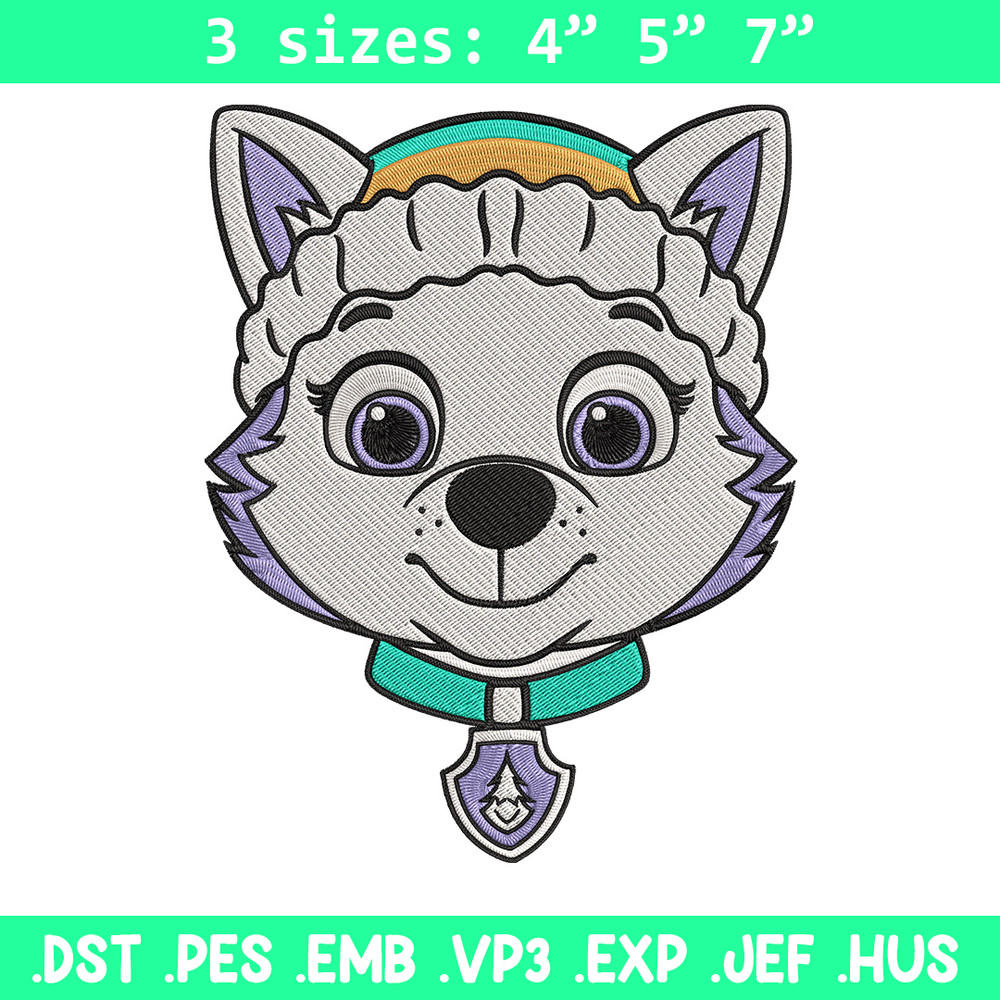 Everest Dog Embroidery Design, Paw Patrol Embroidery, Embroidery File,Anime Embroidery, Anime shirt,Digital download.jpg