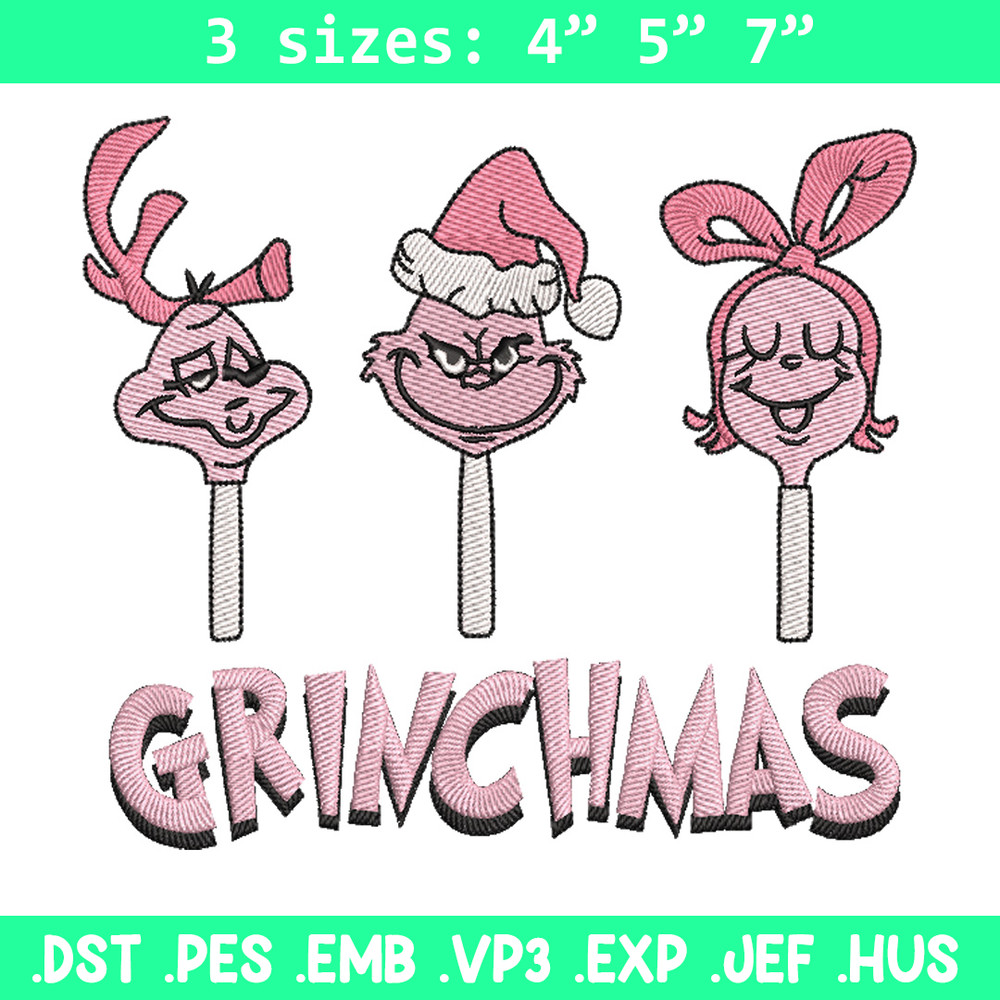 Grinchmas embroidery design, Grinch embroidery, Chrismas design, Embroidery shirt, Embroidery file, Digital download.jpg