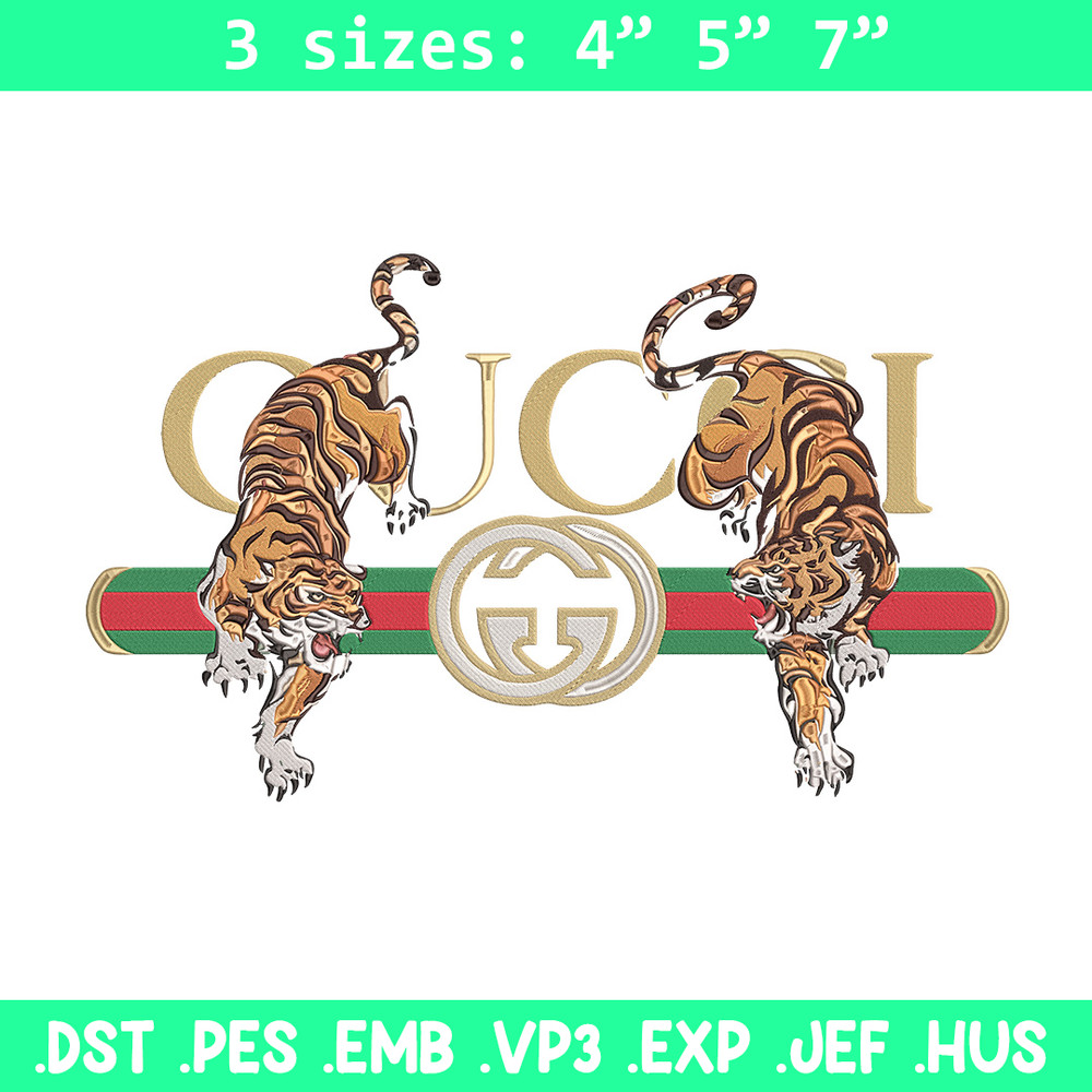 Gucci x Tiger Embroidery Design, Gucci Embroidery, Embroidery File, Anime Embroidery, Anime shirt, Digital download.jpg