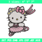 Hello kitty bale Embroidery Design, Hello kitty Embroidery, Embroidery File, Anime Embroidery, Digital download..jpg
