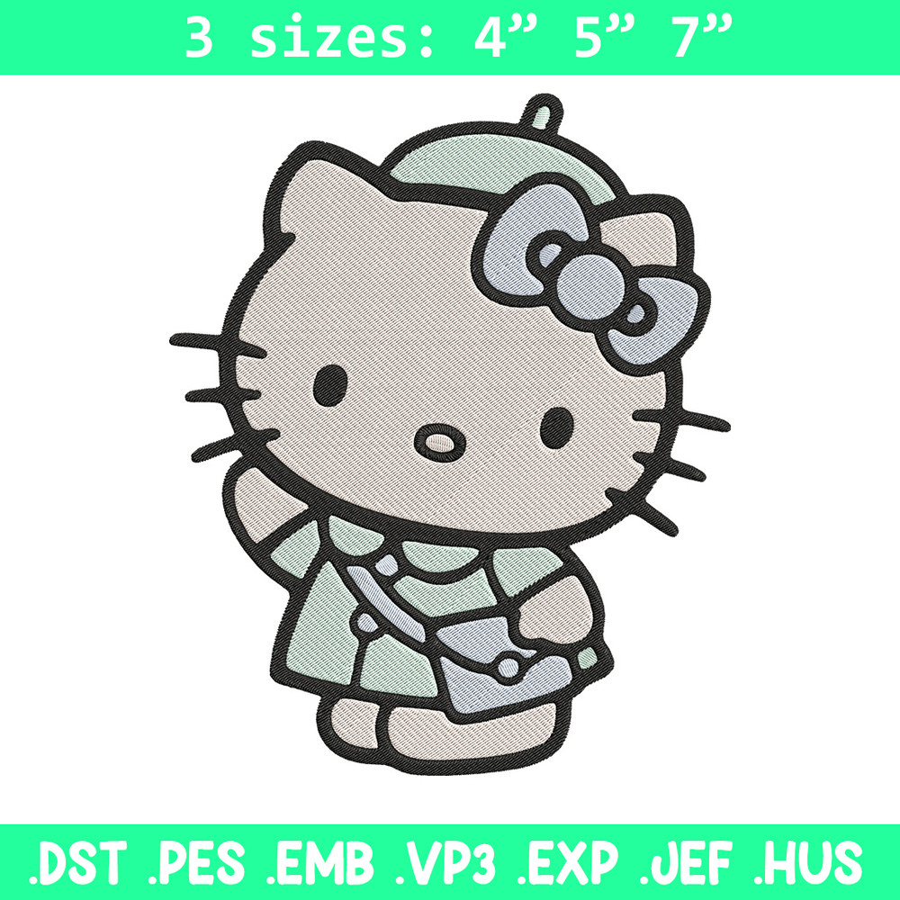 Hello Kitty girl Embroidery Design, Hello kitty Embroidery, Embroidery File, Anime Embroidery, Digital download.jpg