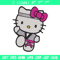 Hello kitty Taekwondo Embroidery Design, Hello kitty Embroidery, Embroidery File, Anime Embroidery, Digital download.jpg