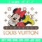LV x minnie Embroidery Design, Mickey Embroidery, Embroidery File, LV Embroidery, Anime shirt, Digital download.jpg