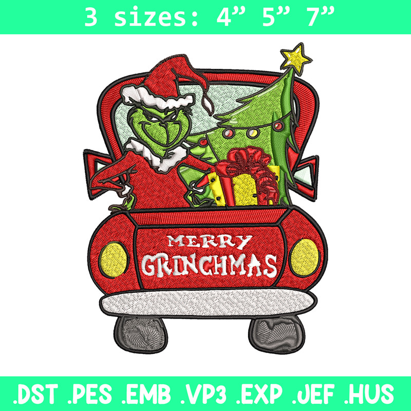 Merry Grinchmas Embroidery design, Merry Grinchmas Embroidery, cartoon design, logo shirt, Digital download..jpg