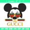 Mickey head gucci Embroidery Design, Gucci Embroidery, Brand Embroidery, Logo shirt, Embroidery File, Digital download.jpg
