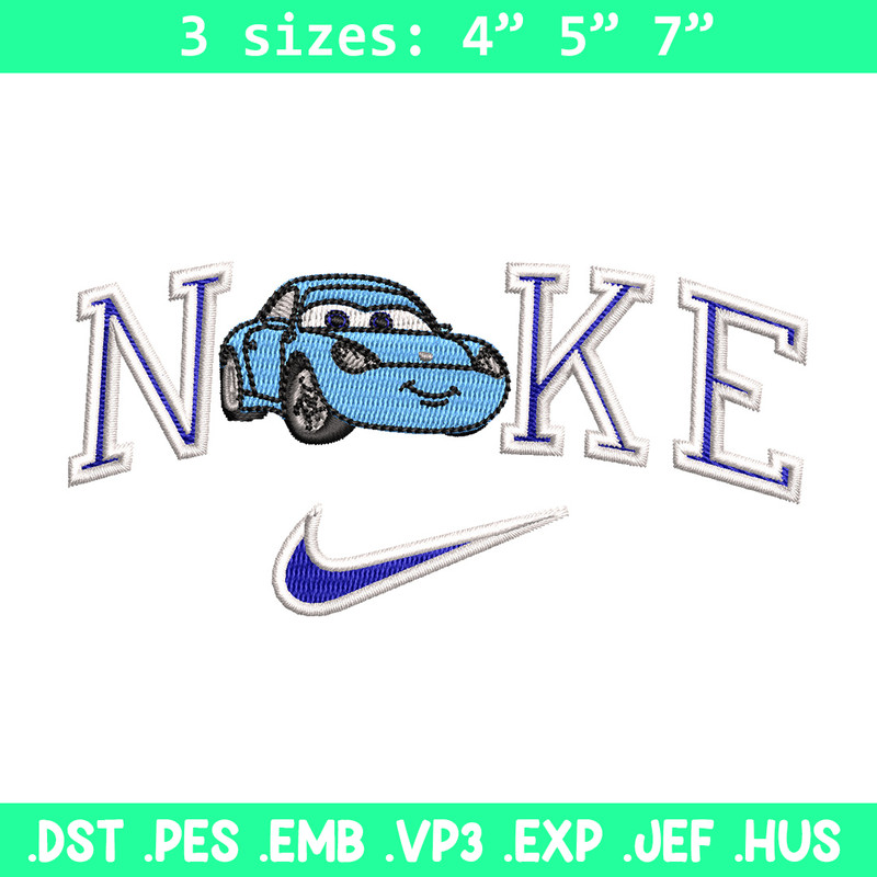 Nike blue mcqueen embroidery design, Mcqueen embroidery, Nike design, Embroidery shirt, Embroidery file,Digital download.jpg