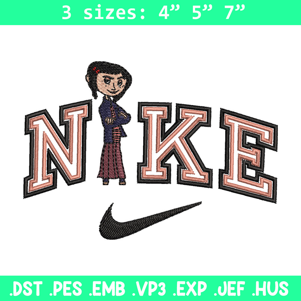 Nike china girl embroidery design, Girl embroidery, Nike design, Embroidery shirt, Embroidery file,Digital download.jpg