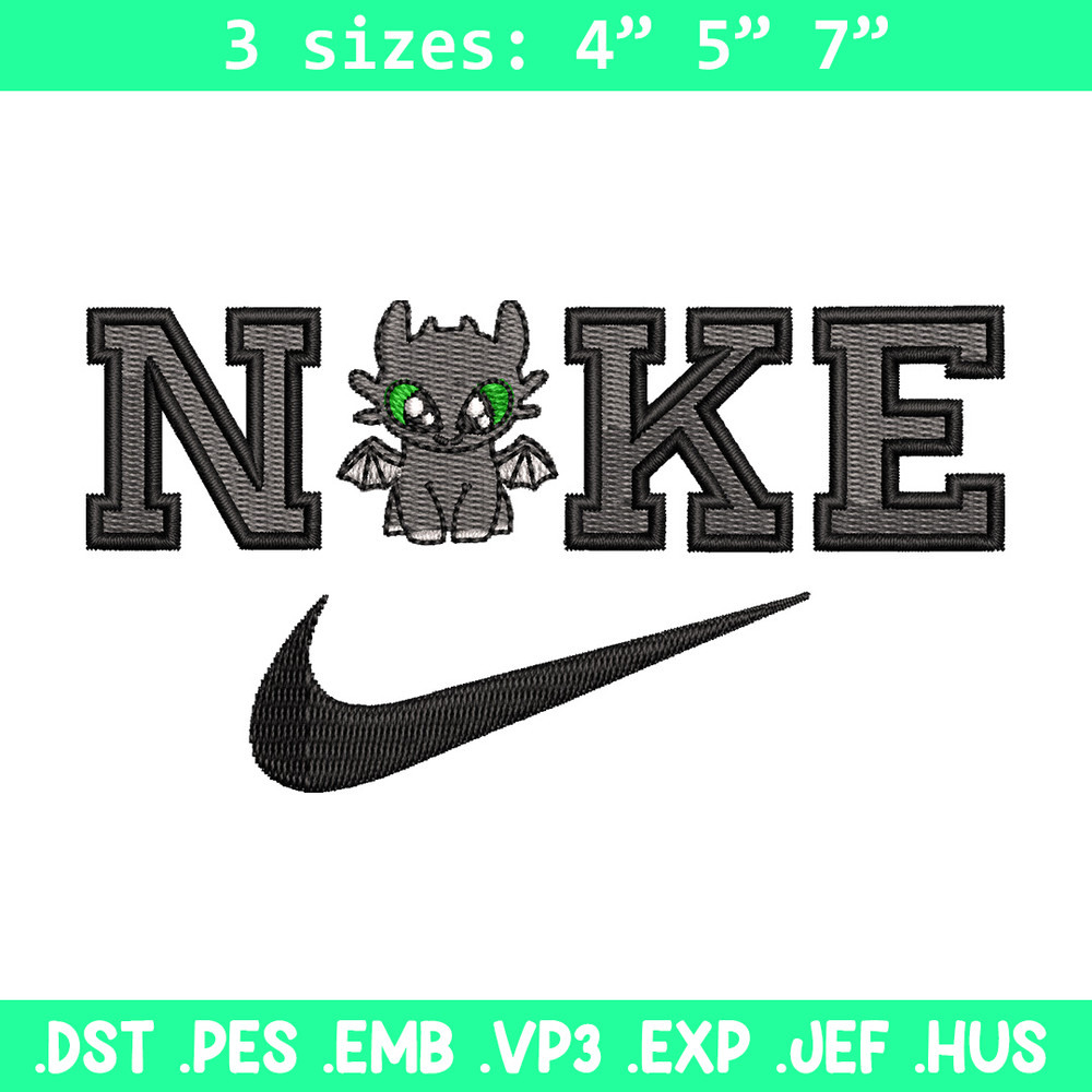 Nike x dragon embroidery design, Dragon embroidery, Nike design, Embroidery shirt, Embroidery file, Digital download.jpg