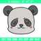 Panda face Embroidery Design, Jujutsu Embroidery, Embroidery File, Anime Embroidery, Anime shirt, Digital download.jpg
