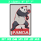 Panda jjk Embroidery Design, Jujutsu Embroidery, Embroidery File, Anime Embroidery, Anime shirt, Digital download.jpg