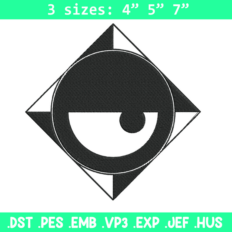 Wise Eye Embroidery Design, Spy x family Embroidery, Embroidery File, Anime Embroidery, Anime shirt, Digital download..jpg