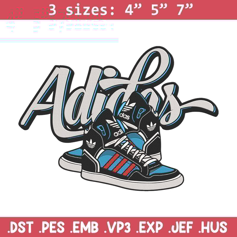 Adidas logo Embroidery Design, Rugrats Embroidery, Embroidery File, Anime Embroidery, Adidas shirt, Digital download.jpg
