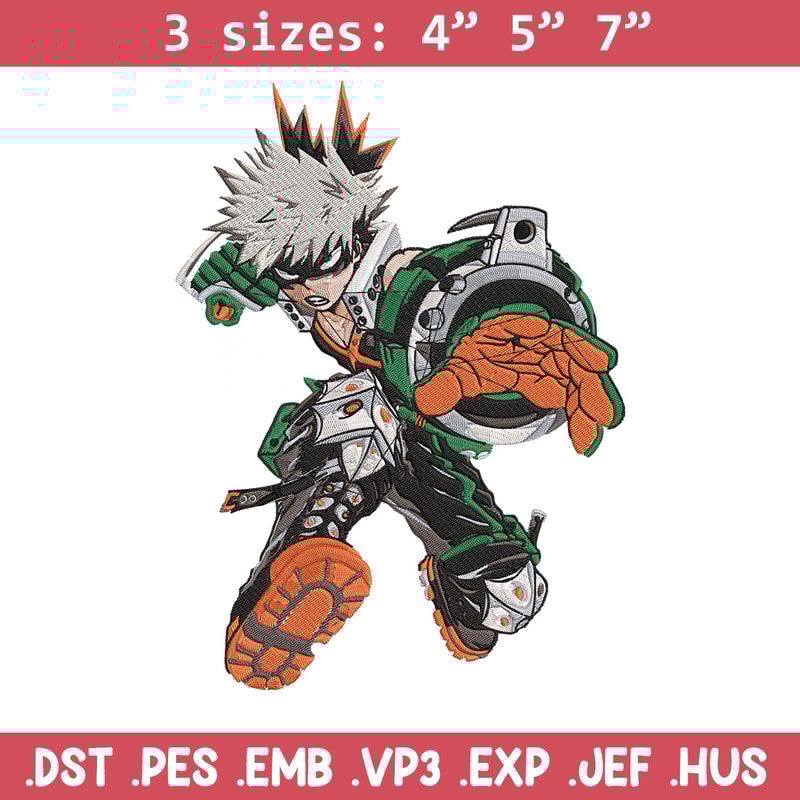 Bakugo Katsuki Embroidery Design, Aot Embroidery, Embroidery File, Anime Embroidery,Anime shirt, Digital download.jpg