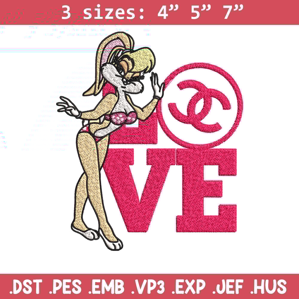 Bunny cartoon gucci Embroidery Design, Gucci Embroidery, Brand Embroidery, Embroidery File, Logo shirt, Digital download.jpg