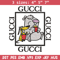 Cartoon Gucci Embroidery design, Cartoon Gucci Embroidery, cartoon design, Embroidery File, Gucci logo, Instant download.jpg