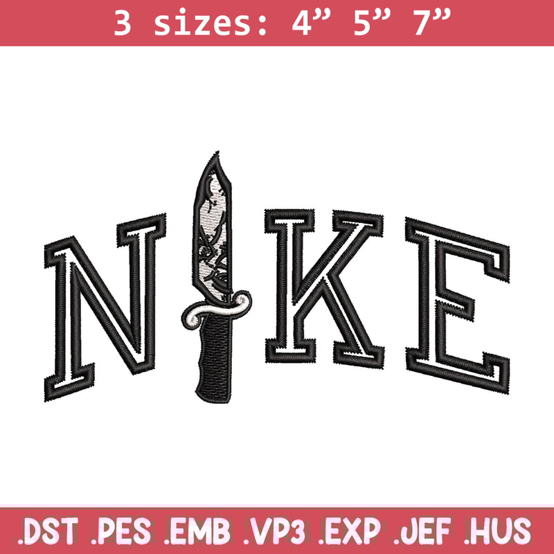 Chucky x nike embroidery design, Horror embroidery, Nike design, Embroidery shirt, Embroidery file, Digital download.jpg