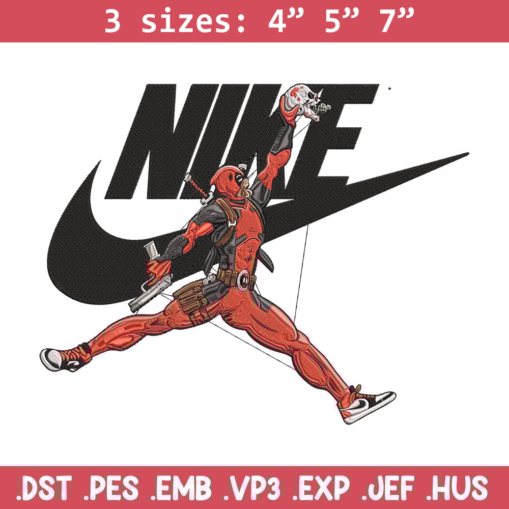 Deadpool nike Embroidery Design, Deadpool Embroidery, Embroidery File,Nike Embroidery, Anime shirt, Digital download.jpg