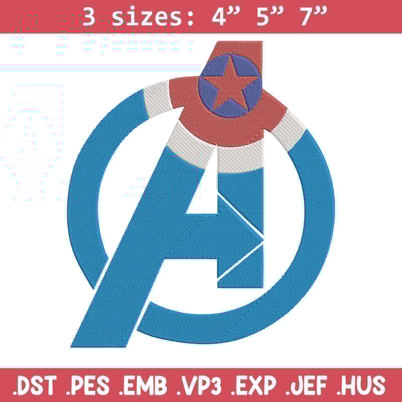 Captain america Embroidery Design, Marvel Embroidery, Embroidery File, Anime Embroidery, Anime shirt, Digital download.jpg