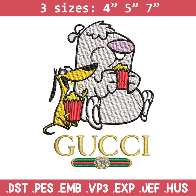 Cartoon Gucci Embroidery design, Cartoon Gucci Embroidery, cartoon design, Embroidery File, Gucci logo, Digital download.jpg