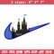 Castle Nike embroidery design, Castle embroidery, nike design, embroidery file, logo shirt, Digital download.jpg