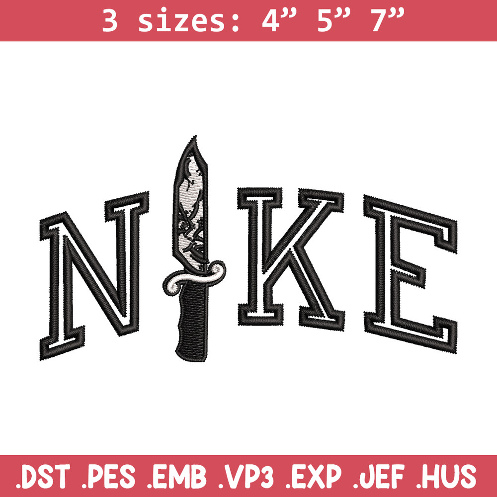 Chucky x nike embroidery design, Horror embroidery, Nike design, Embroidery shirt, Embroidery file, Digital download.jpg