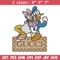 Daisy And Donald Duck Gucci Embroidery design, Disney Embroidery, cartoon design, Embroidery File, Instant download..jpg