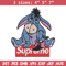 Eeyore Supreme Embroidery design, Eeyore Supreme Embroidery, cartoon design, Embroidery File, Instant download..jpg