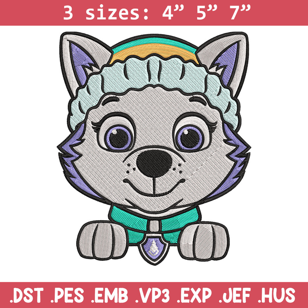 Everest Dog Embroidery Design, Paw Patrol Embroidery, Embroidery File,Anime Embroidery, Anime shirt,Digital download..jpg