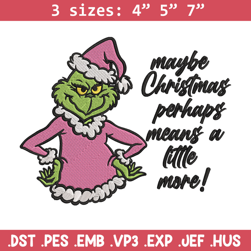 Grinch chrismas Embroidery Design, Grinch Embroidery, Embroidery File, Chrismas Embroidery, Anime shirt,Digital download.jpg
