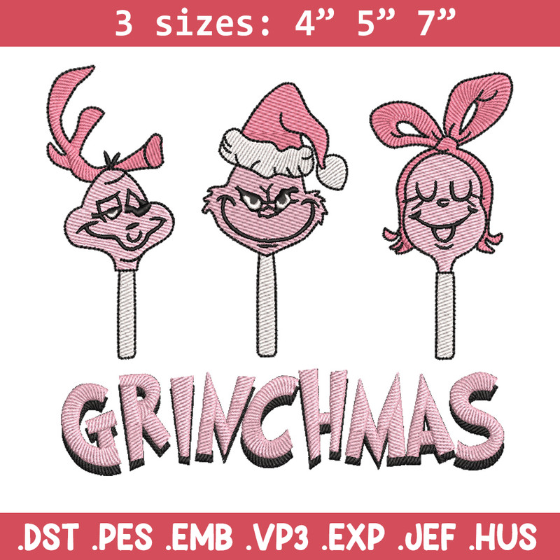 Grinchmas embroidery design, Grinch embroidery, Chrismas design, Embroidery shirt, Embroidery file, Digital download.jpg