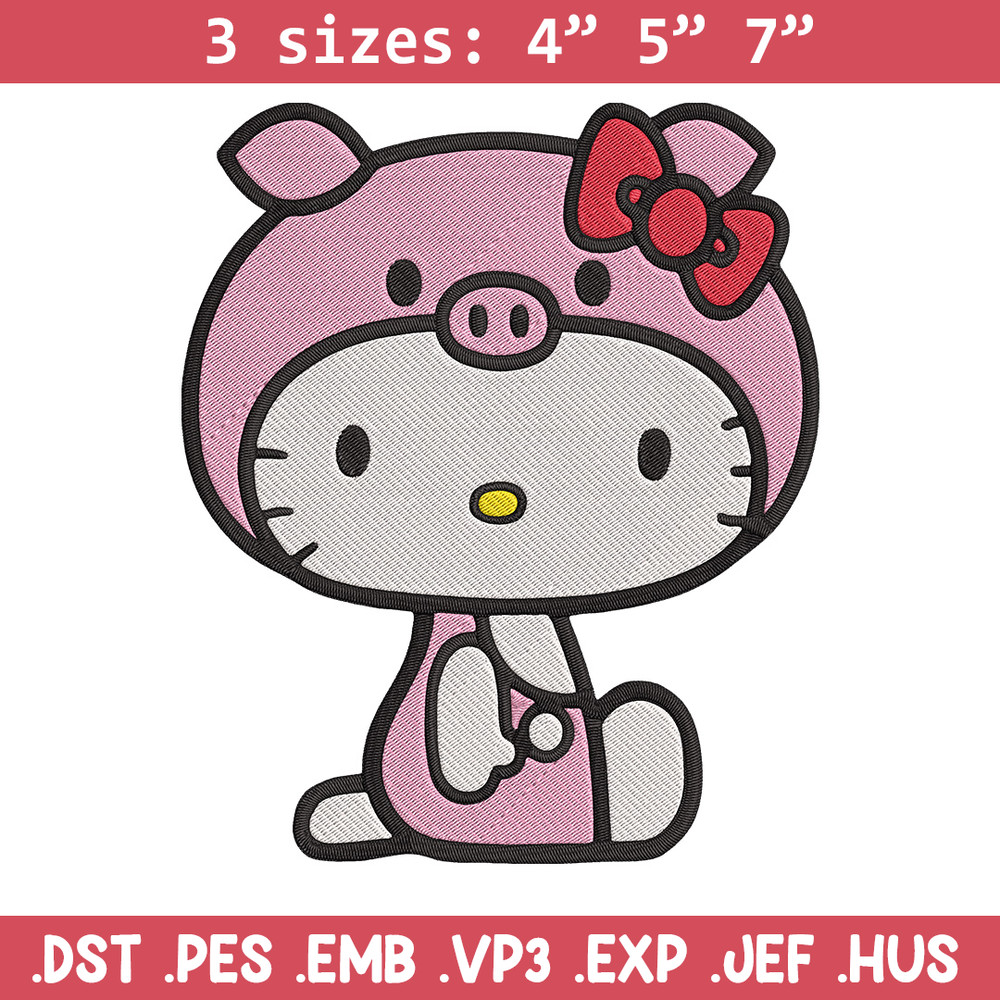 Hello Kitty Embroidery Design, Hello kitty Embroidery, Embroidery File, Anime Embroidery, Digital download.jpg