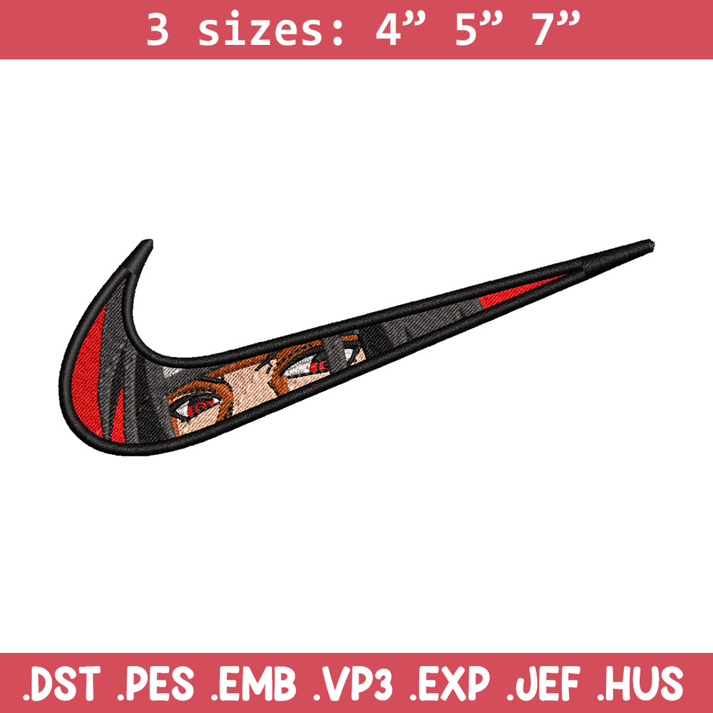 Itachi eyes nike embroidery design, Naruto embroidery, nike design, anime design, anime shirt, Digital download.jpg