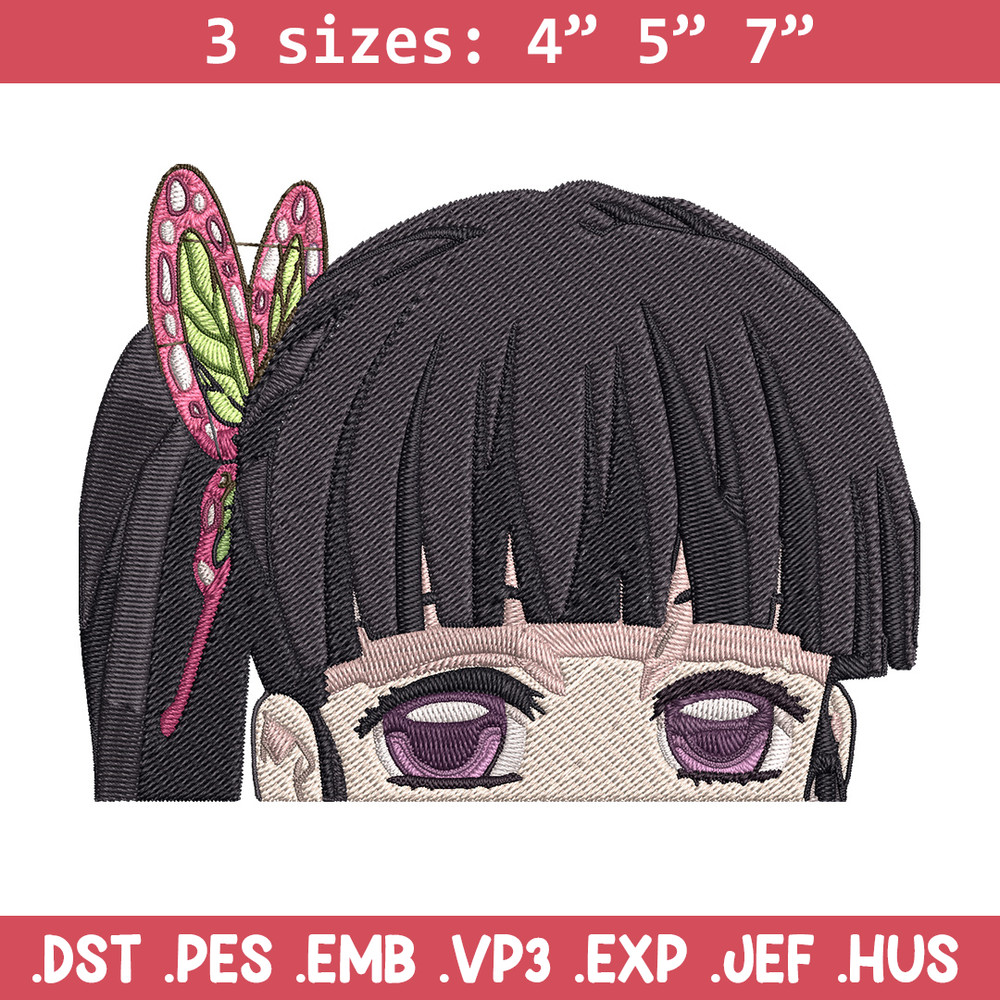 Kanao Peeker Embroidery Design, Demon slayer Embroidery, Embroidery File, Anime Embroidery, Digital download.jpg