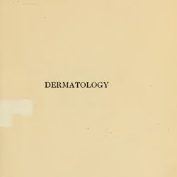 Dermatology-The Essentials of Cutaneous Medicine 1921