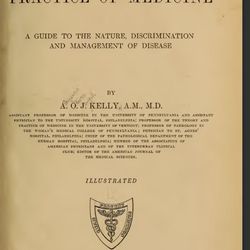 The Practice of Medicine-the Nature Discrimination and Management of Disease 1910