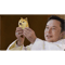 Priest Elon Musk holding Doge MEME.png