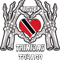 I love you rinidad and Tobago,rinidad and Tobago Heart ,Trinidad Heartbeat EKG Pulse ,.png