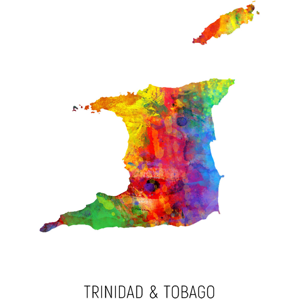 Trinidad _amp_ Tobago Watercolor Map.png