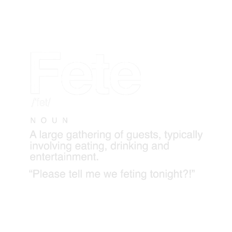 Fete Trinidad Slang Word - Trinidad And Tobago Fete.png