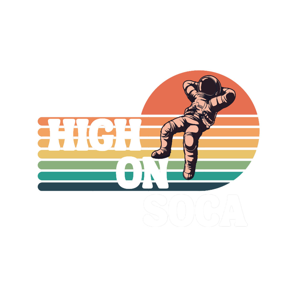 High on Soca on Black Background.png