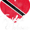 Trinidad _amp_ Tobago Trinidadian Tobagonian Flag Heart Pride .png