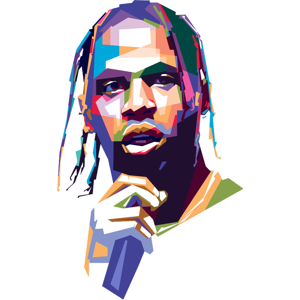 Portrait Travis hiphp popart style.png