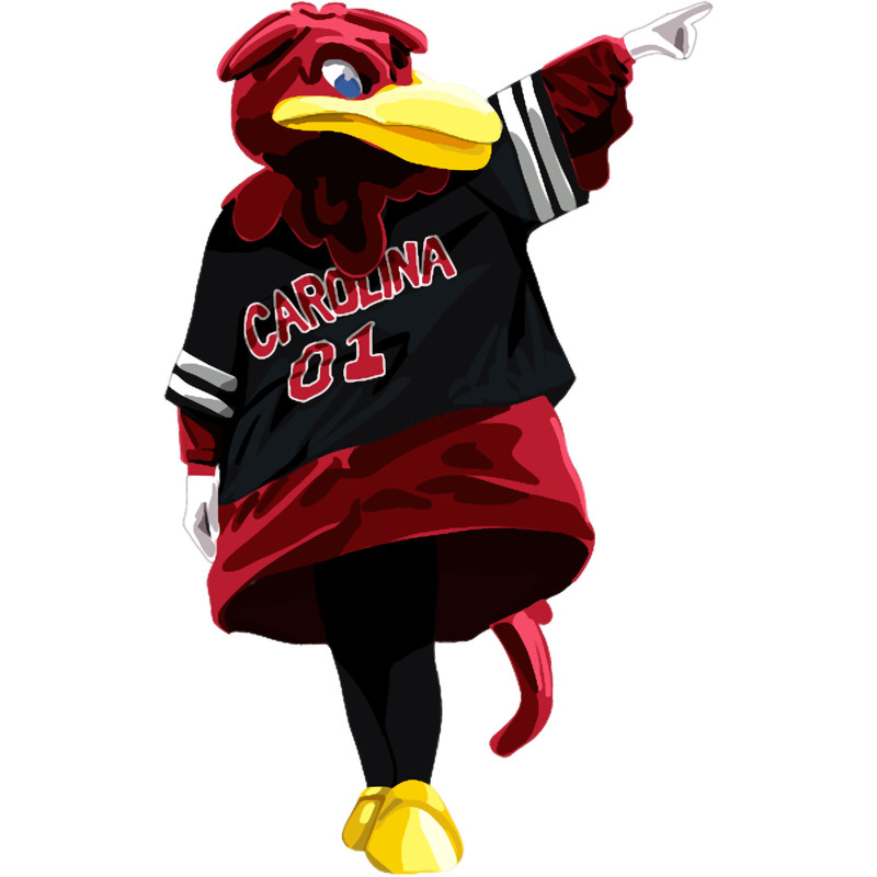 Cocky realistic color block drawing.png