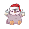 Christmas Cute Little Pengu Boba .png